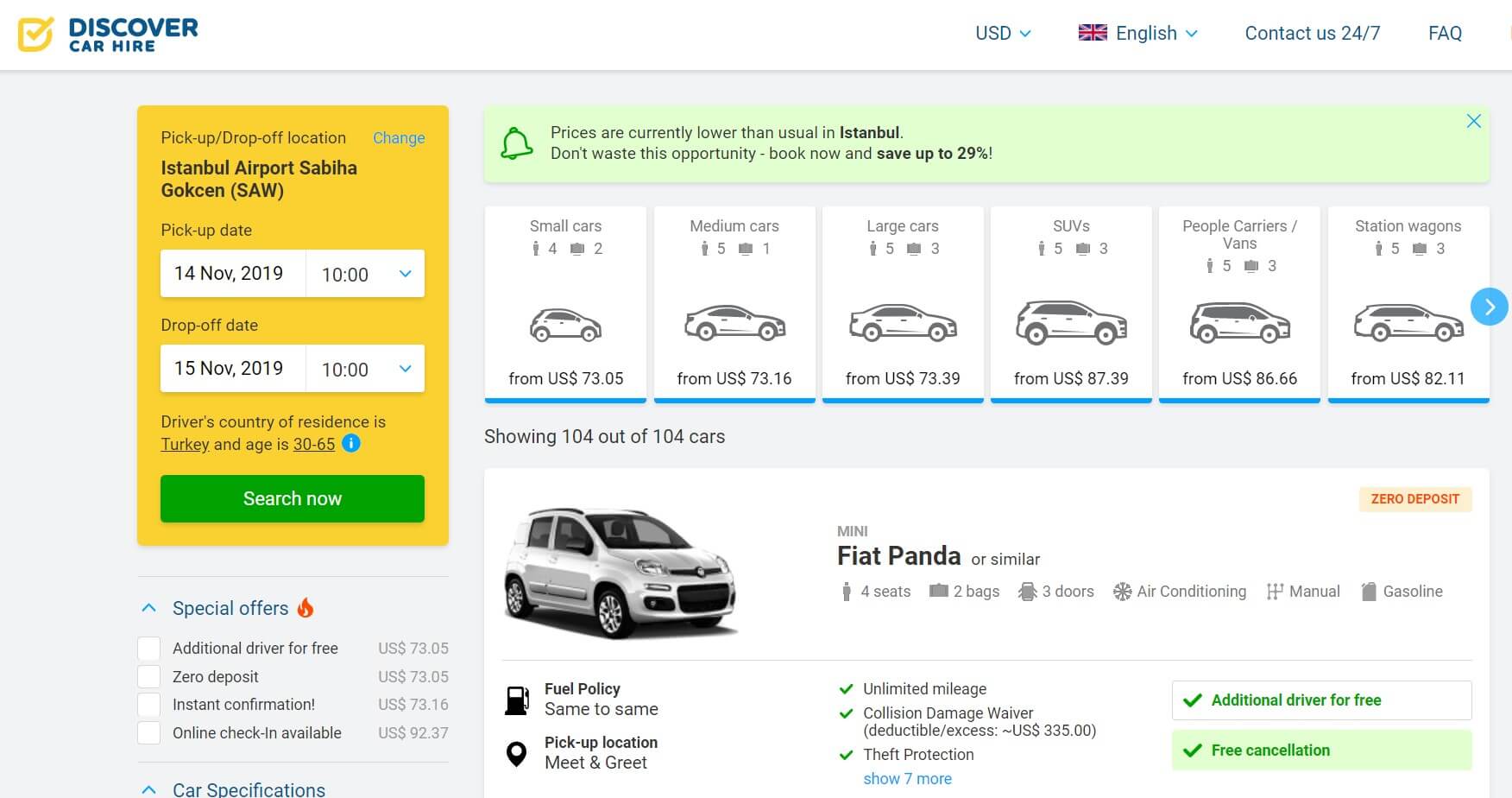 What is Discover Car Hire?