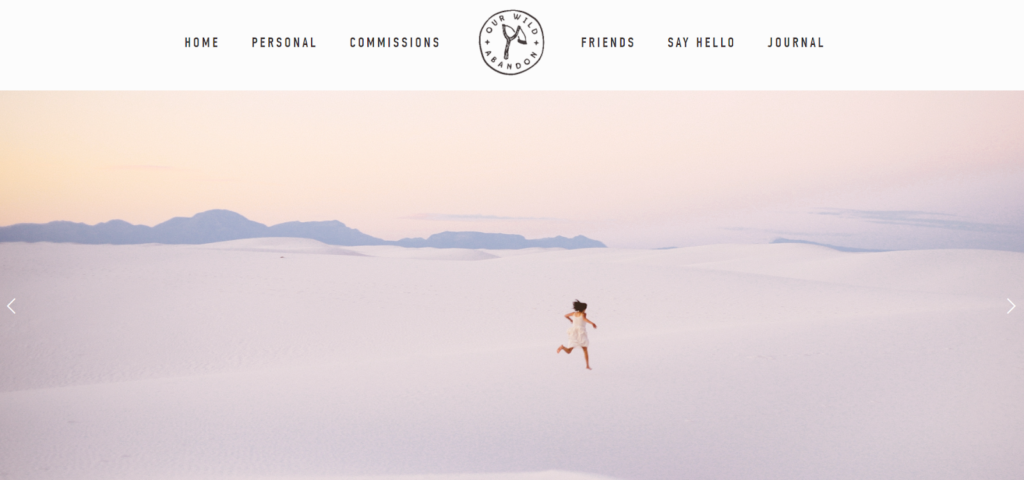 Simplicity of design on the Our Wild Abandon blog