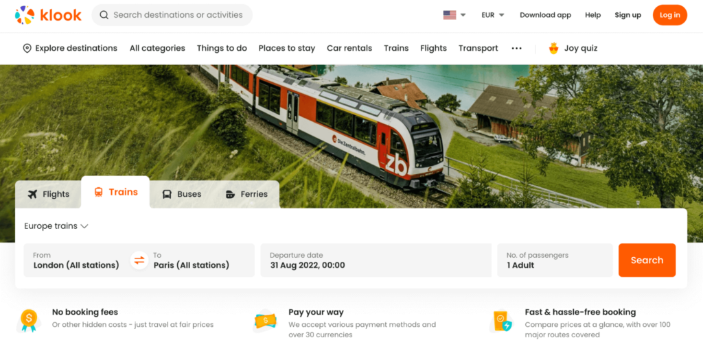 Rail Europe Affiliate Program – Earn On Train Tickets And Rail Passes